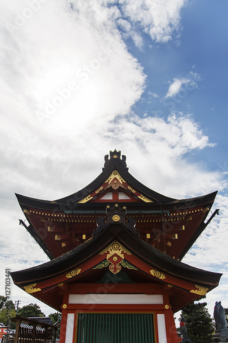 Fushimi Inari shrine in Kyoto  Japan