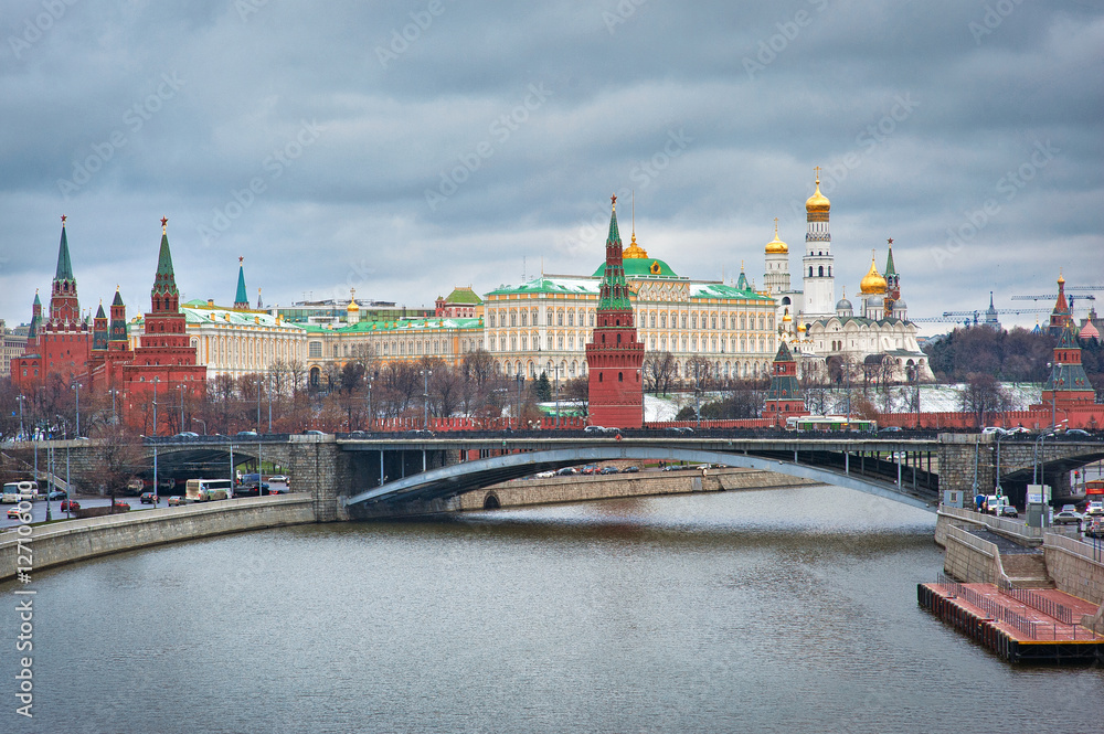 View of Moscow Kremlin - Russia