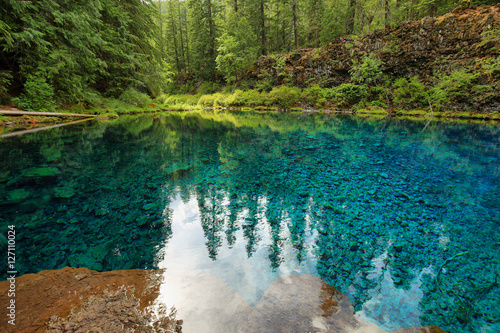 Clear Blue Tamolitch pool photo