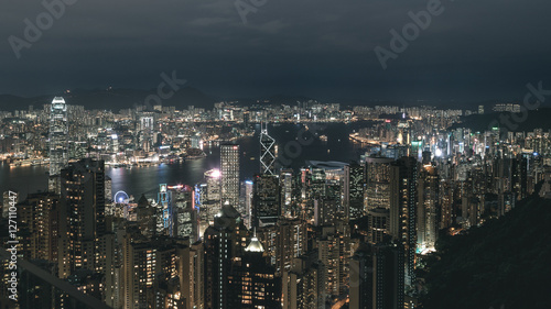 Fototapeta Naklejka Na Ścianę i Meble -  The Peak Hong Kong