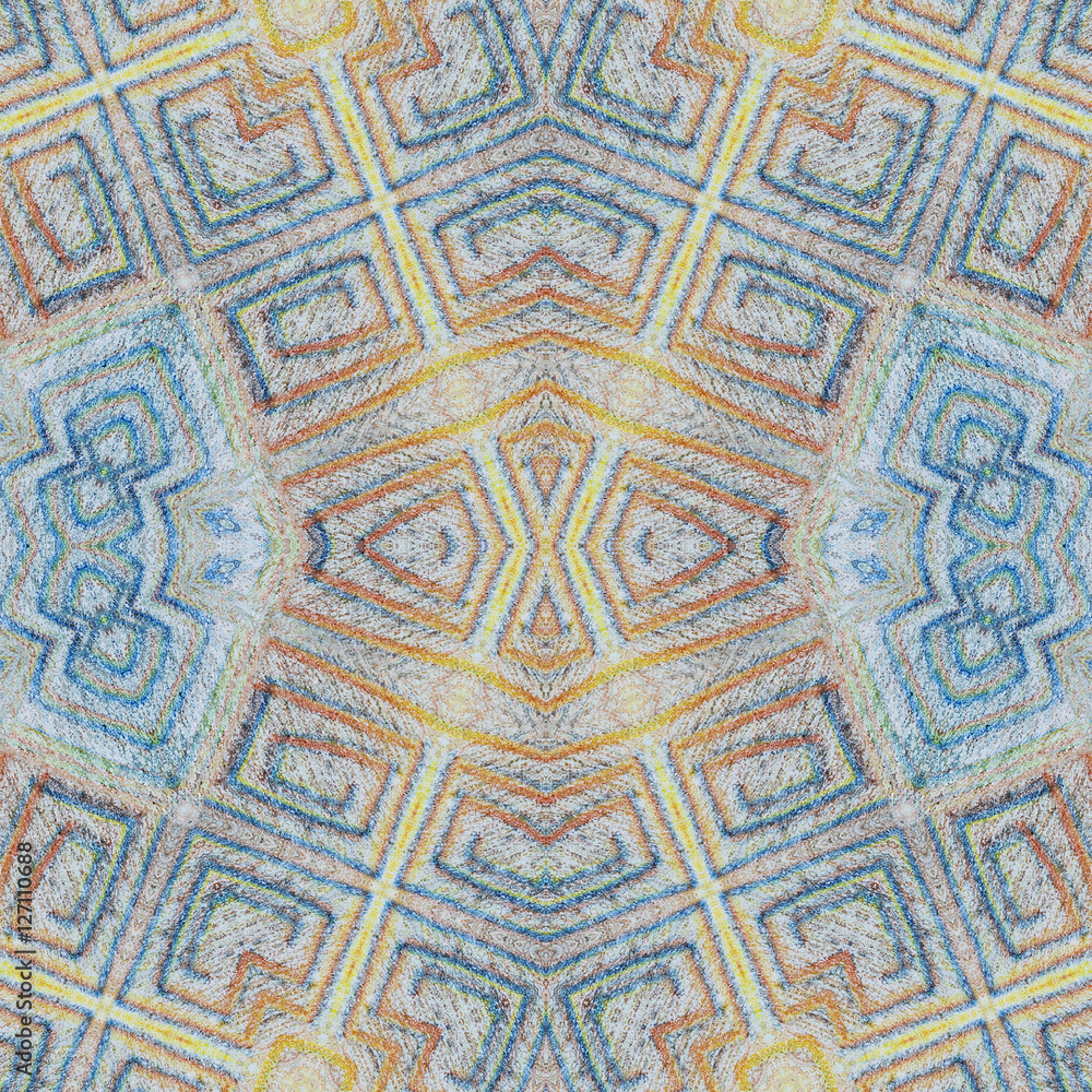 Soft seamless grunge colorful pattern. Collage with hand made pastel lines. Batik background, backdrop. Boho style, kaleidoscope montage Soft seamless grunge colorful pattern. Collage with hand made pastel lines. Batik background, backdrop. Boho style, kaleidoscope montage