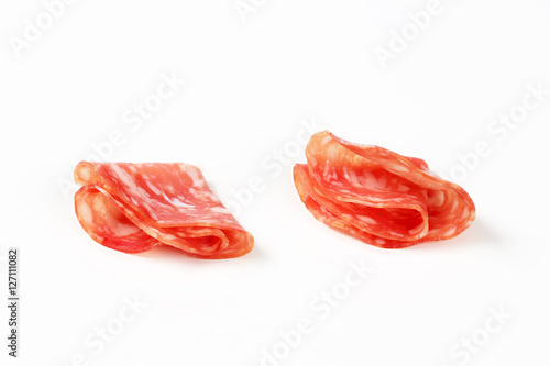 slices of dry salami