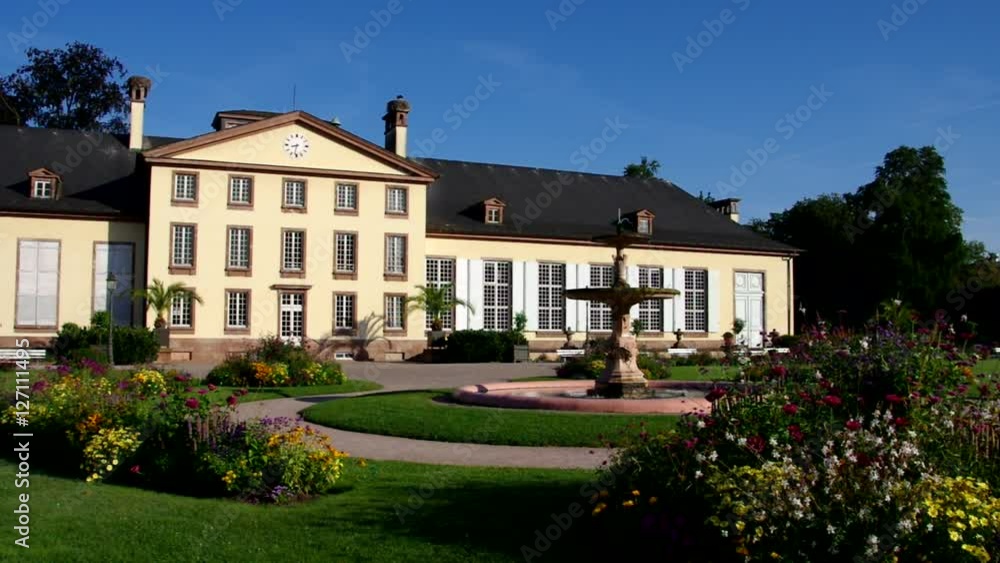 Strassburg, der schöne Orangerie-Park, Elsass