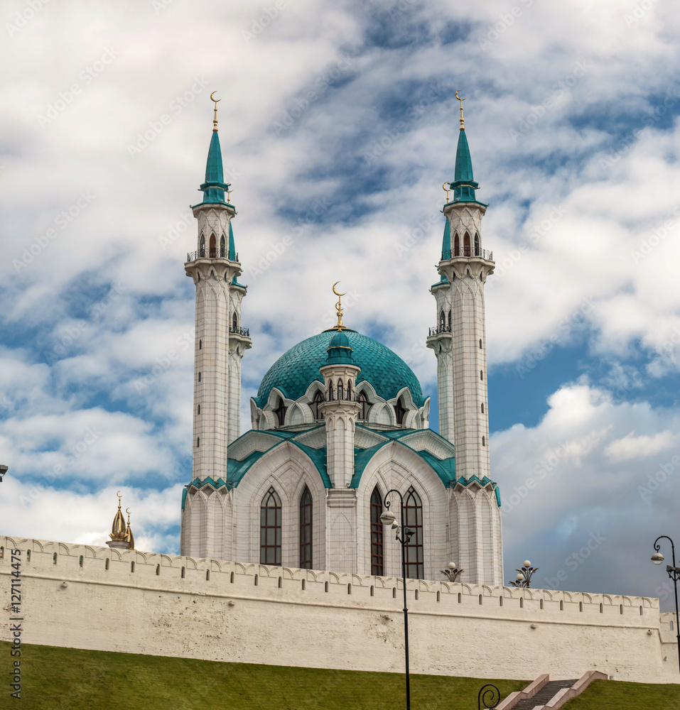 Kul Sharif Mosque, Kazan, Tatarstan Russia. Autumn 2016.