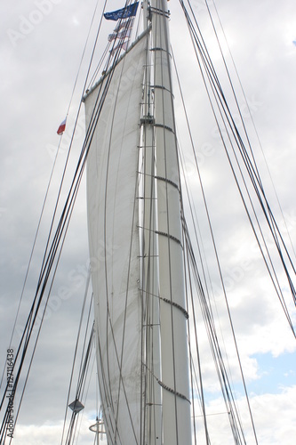 Segelschiff ,Mast, Yacht, Yachtseile