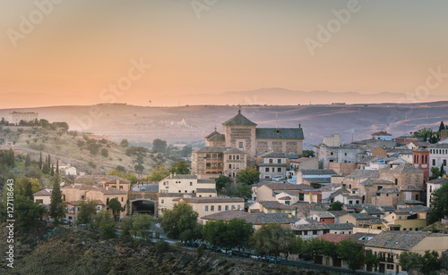 Views to historical toledo town © Daniel