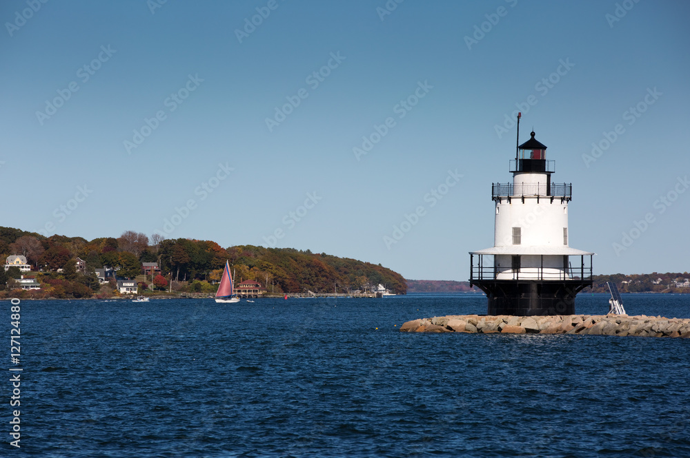 Spring Point Ledge Lighthouse Maine