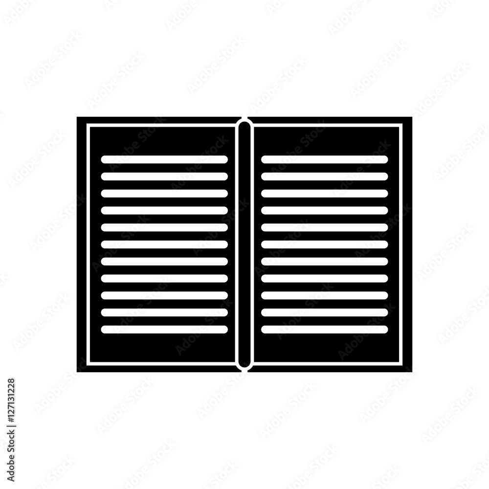 Book object icon. Education literature read and library theme. Isolated design. Vector illustration Book object icon. Education literature read and library theme. Isolated design. Vector illustration
