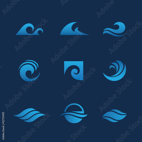 Blue waves set