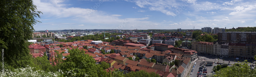Panoramic View of Gothenburg Skyline