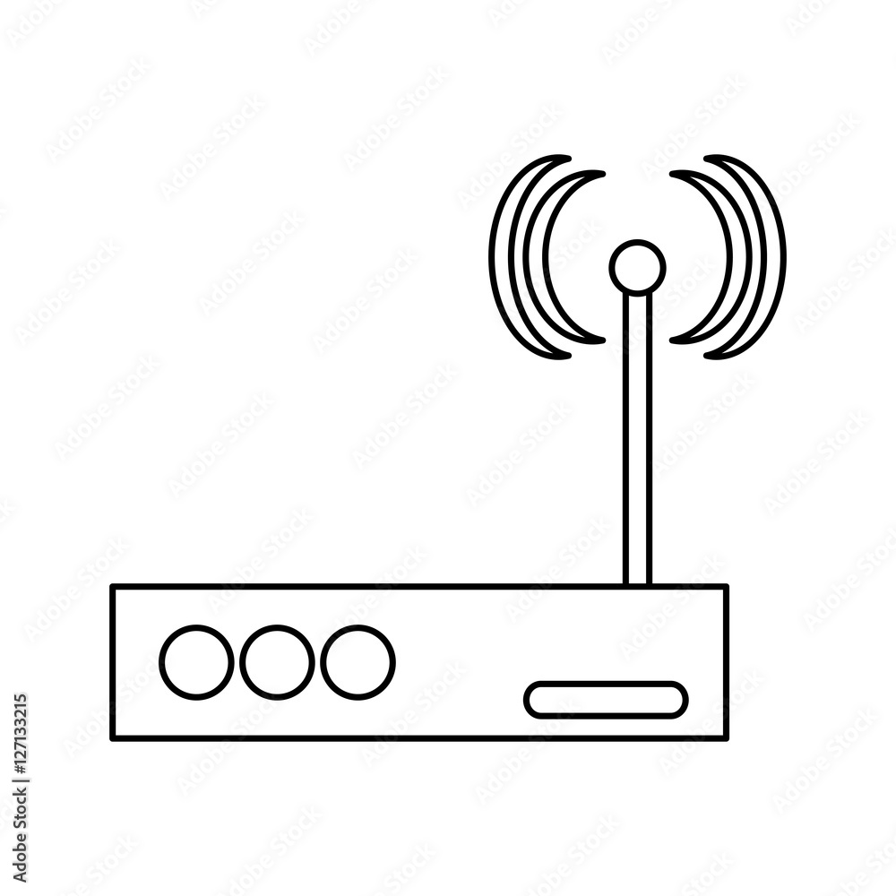 Wifi icon. Internet technology communication connection and network theme. Isolated design. Vector illustration Wifi icon. Internet technology communication connection and network theme. Isolated design. Vector illustration