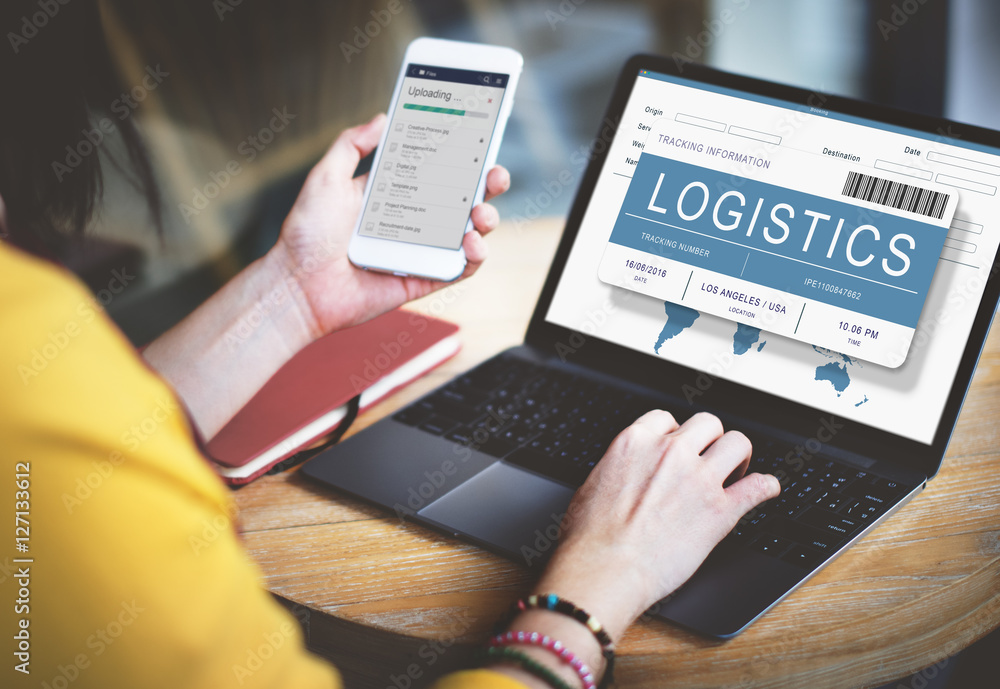 Logistics Delivery Cargo Freight Shipment Concept Logistics Delivery Cargo Freight Shipment Concept