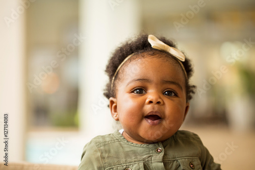 Fotografie, Obraz Cute baby girl.