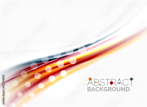 Blurred wave motion