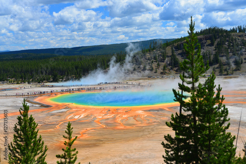 Grand Prismatic Spring, Yellowstone National Park, Wyoming