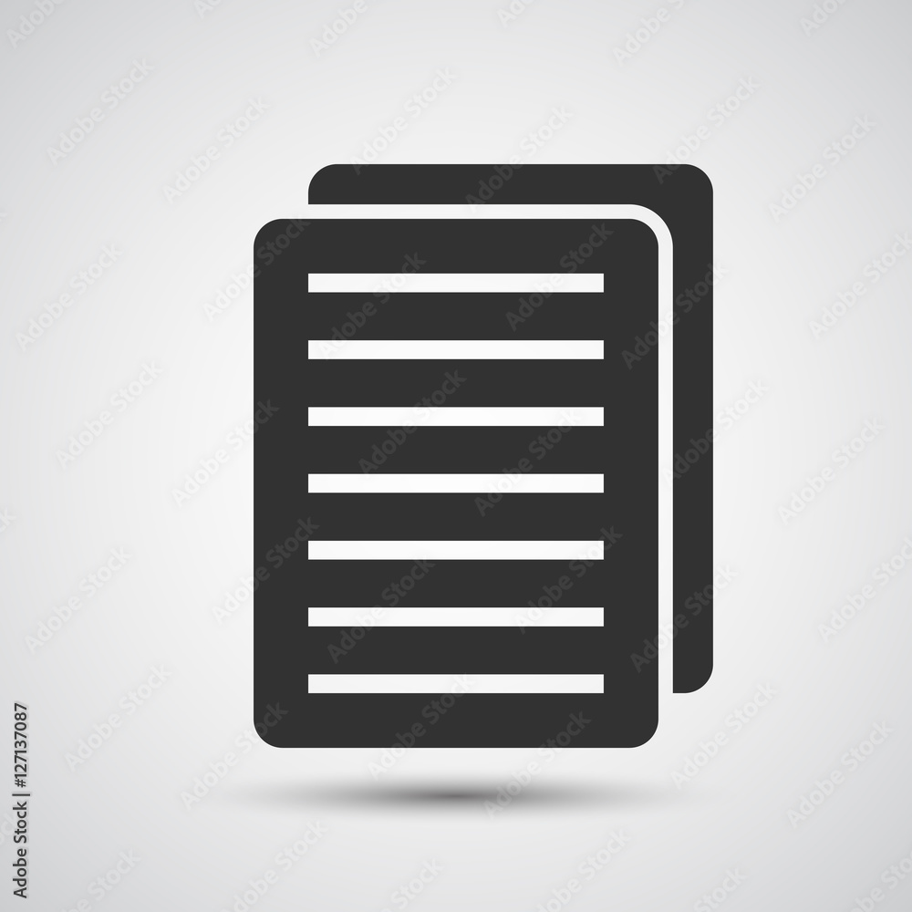 Paper icon - Vector Paper icon - Vector