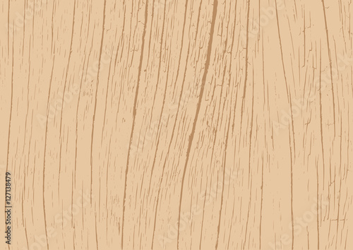 Brown wood texture background - Vector