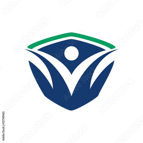 Free Download People logo design, sport logo design, community logo design - GFXLoad