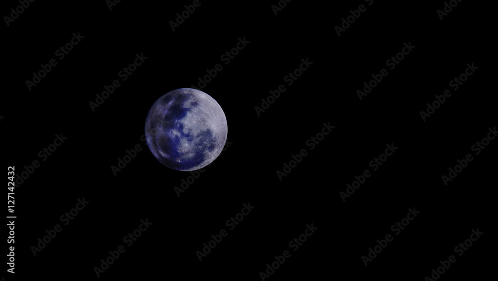 Obraz premium Full moon or Super moon