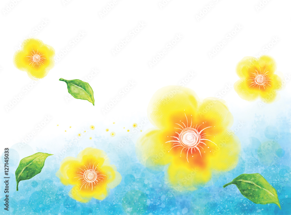 Obraz premium Nature background_vol.02_ Springtime scenery
