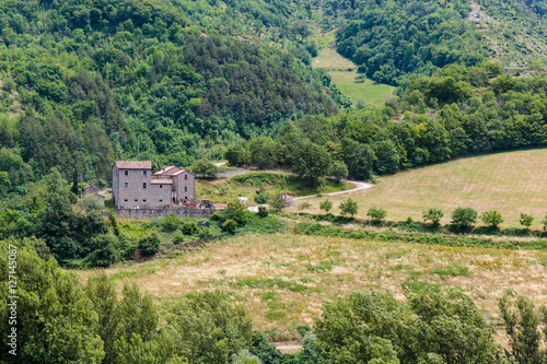 Wallpaper Mural Italian countryside landscape in Tuscany Torontodigital.ca