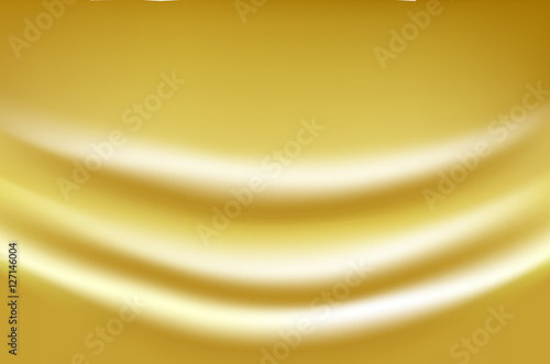 gold drape