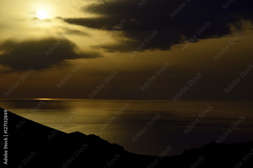 sunrise in Crete 