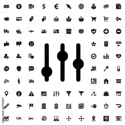 adjust icon illustration