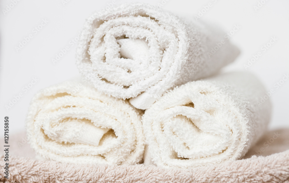 neatly folded towels neatly folded towels