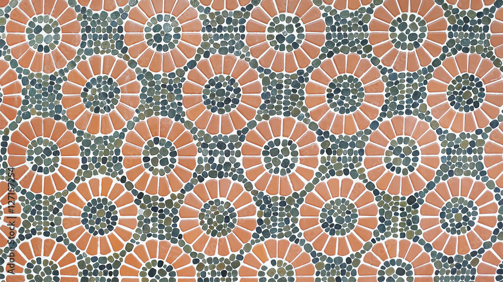 Wall Tiles design Flowers pattern