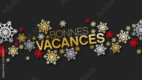 bannière bonnes vacances