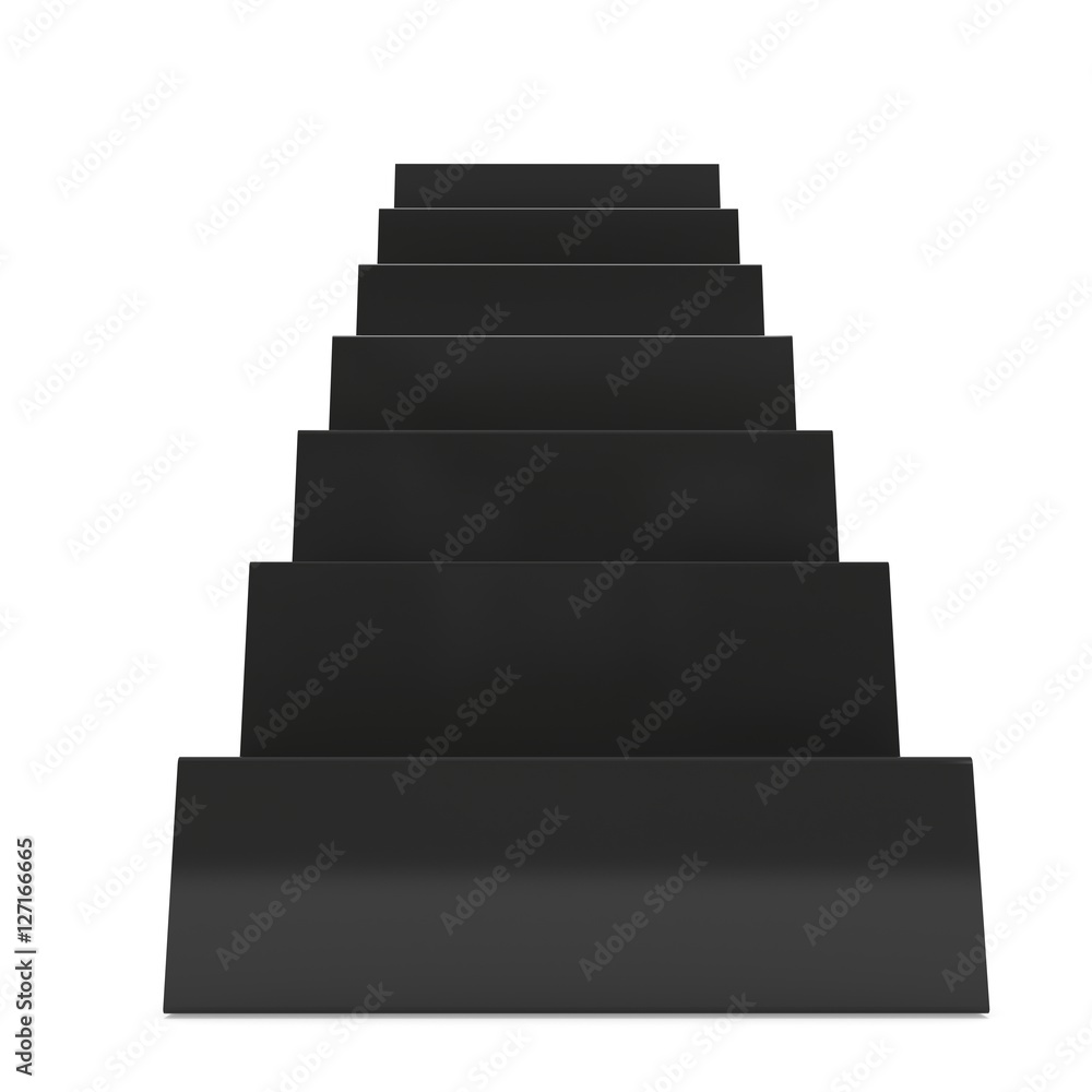 3D Black Stairs 3D Black Stairs