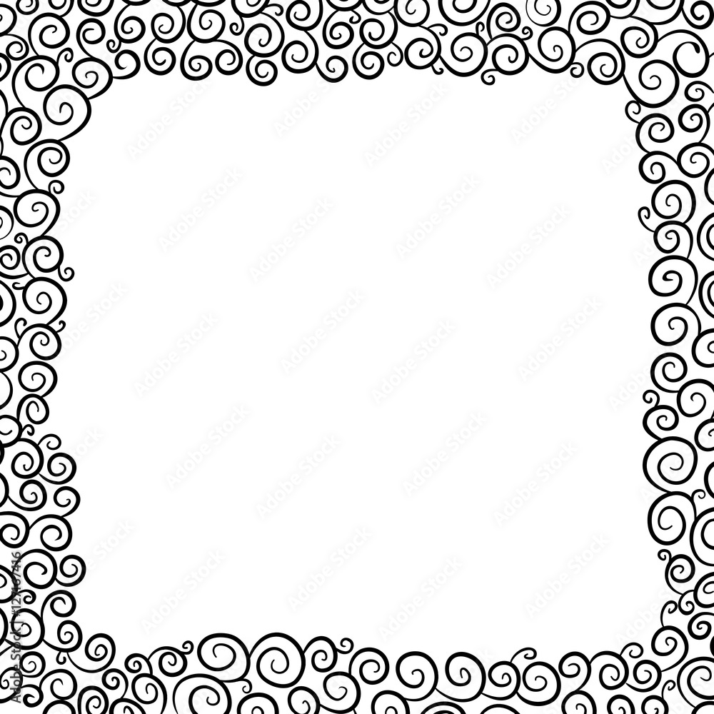 The background in black and white, the spiral elements. The background in black and white, the spiral elements.