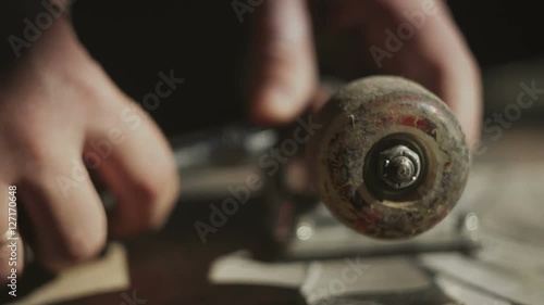 Wallpaper Mural Restoration of the old skateboard Torontodigital.ca