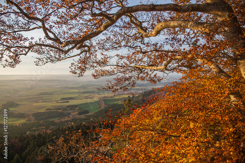 Tableau sur toile Ausblick vom Klippeneck