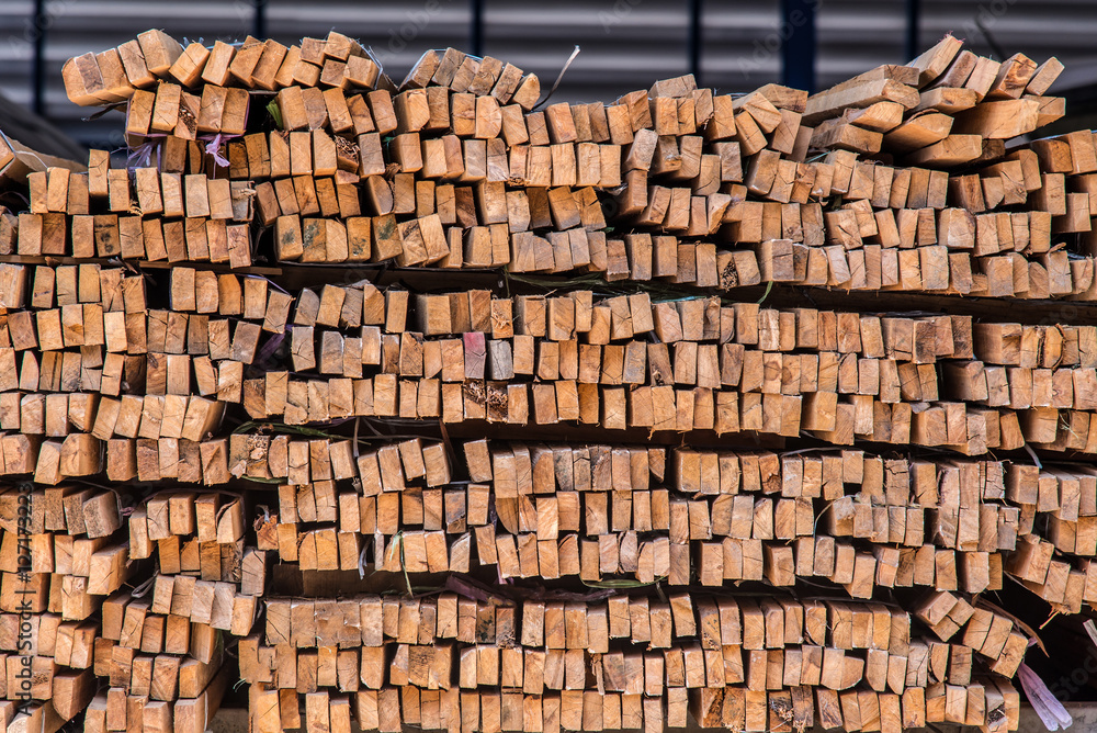 Firewood stacked up in a pile for kindle Firewood stacked up in a pile for kindle