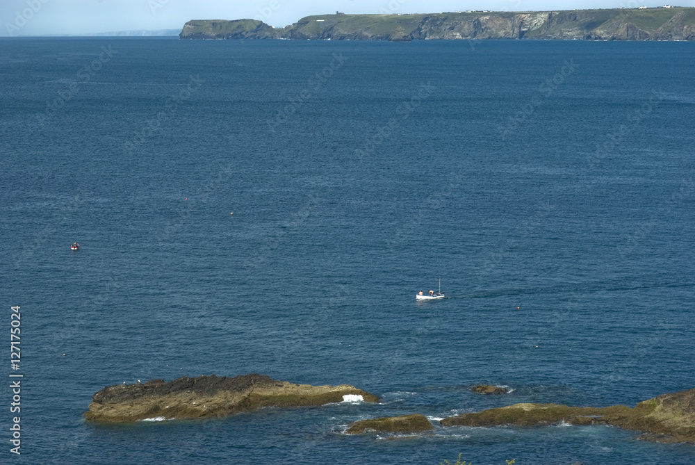 Fototapeta premium port isaac cornwall uk
