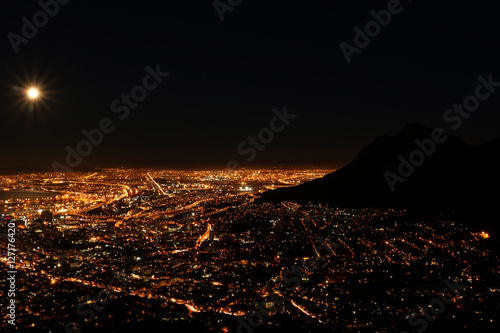 Supermoon Cape Town