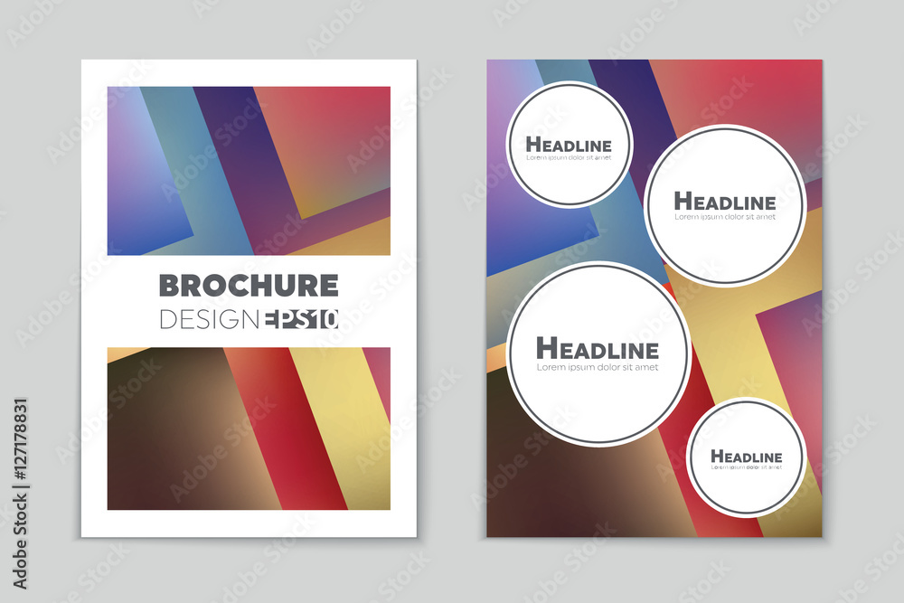 Fototapeta premium Abstract vector layout background for web and mobile app, art template design, list, page, mockup brochure theme style, banner, idea, cover, booklet, print, flyer, book, blank, card, ad, sign, sheet.