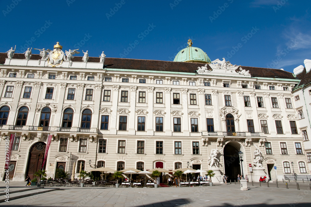 Chancellery Wing of Hofburg Palace - Vienna - Austria