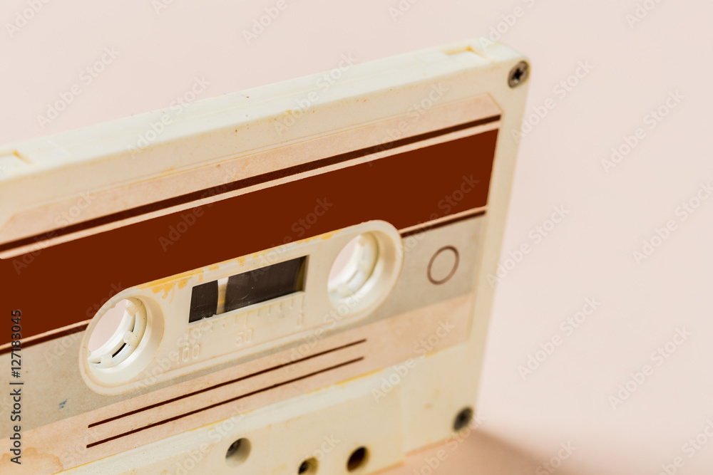 Obraz premium Old Audio Cassette Tape