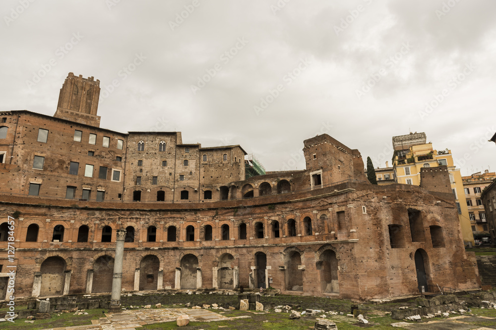 Ruinen am Forum Romanum in Rom