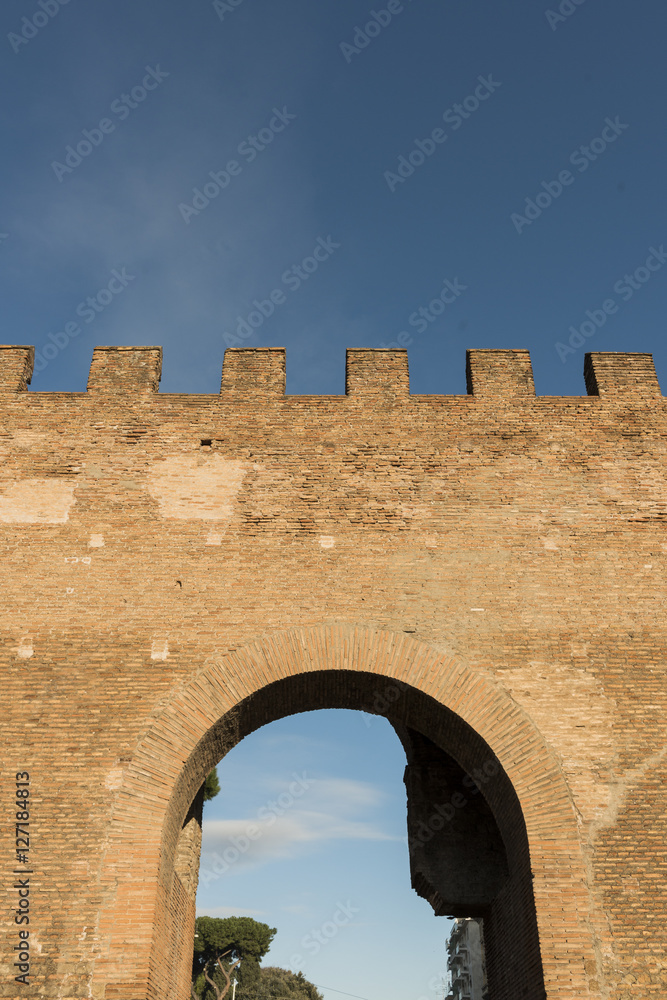 Die aurelianische Mauer