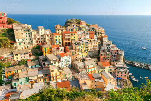 Manarola. Village on the rock.