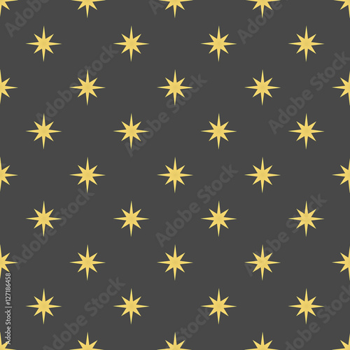 Gold stars background