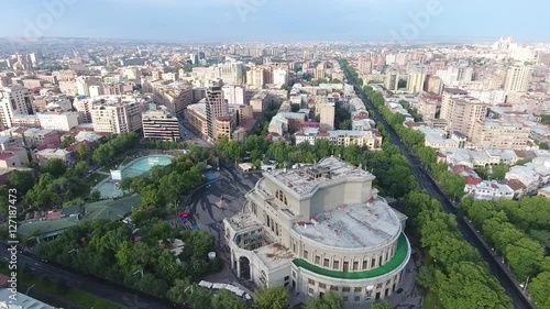 Ariel Video of the Yerevan Opera House in Armenia photo