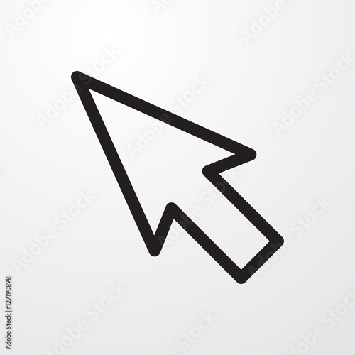 pointer icon illustration