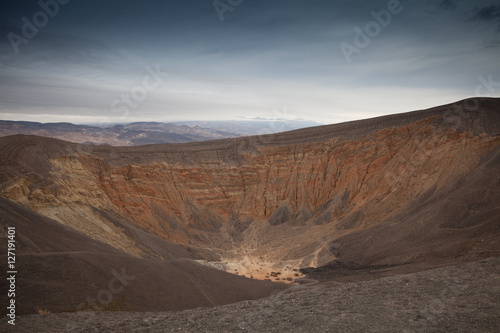 Ubehebe Crater in Death Valley National Park  California