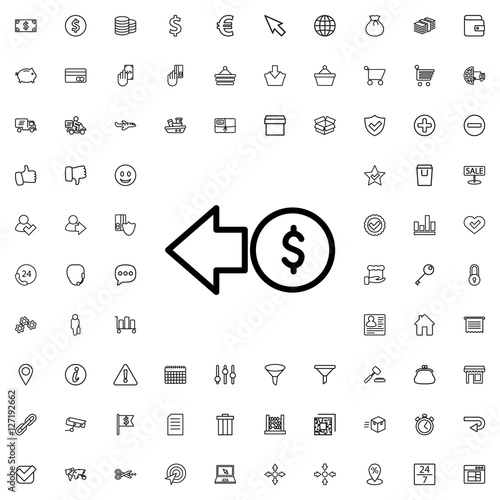 coin icon illustration