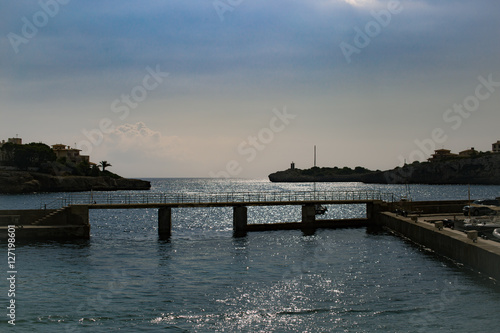 Mallorca - Spain-Porto Cristo Panorama Blick auf das Mittelmeer Bucht © AlexxArts
